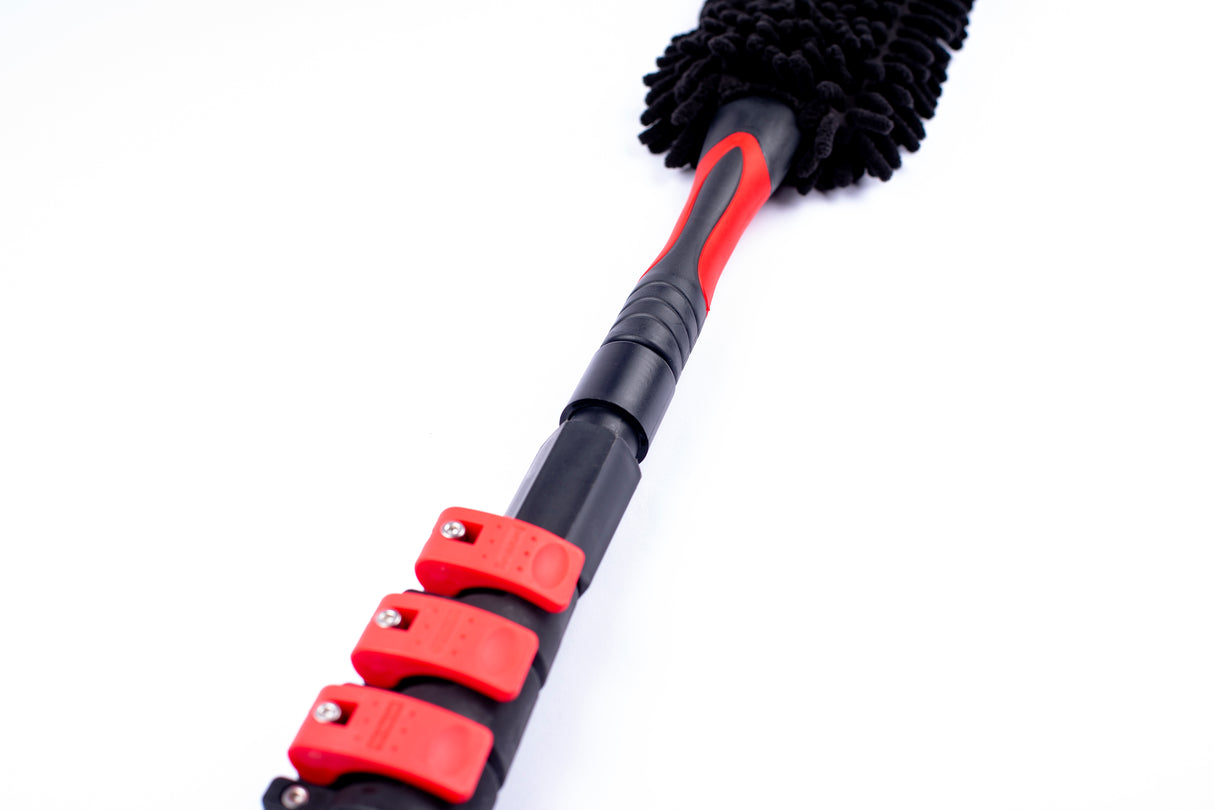 Aluminium telescoopsteel met Magic Duster (plumeau)