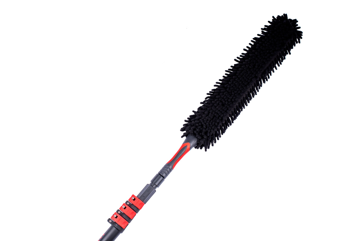 Aluminium telescoopsteel met Magic Duster (plumeau)