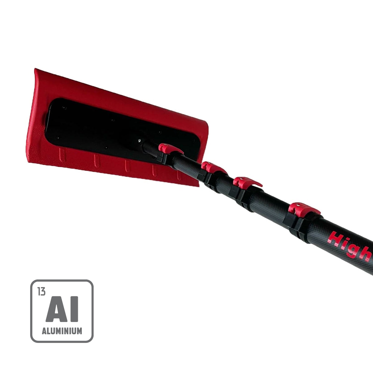 Super Snow cleaner with an aluminium telescopic pole