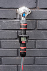 A liter counter on a faucet