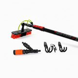 3K Full Carbon telescoopsteel met allround borstel bundel