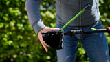 Attaching a five-sided brush to a telescopic pole