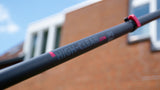 The High-Clean logo on a 3K full carbon telescopic pole
