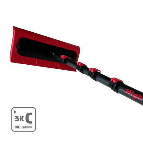 Super Snow cleaner with a 3K full carbon telescopic pole