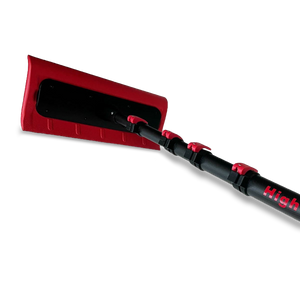 3K Full Carbon teleskopstang med Super Snow Remover