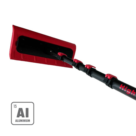 Super Snow cleaner with an aluminium telescopic pole