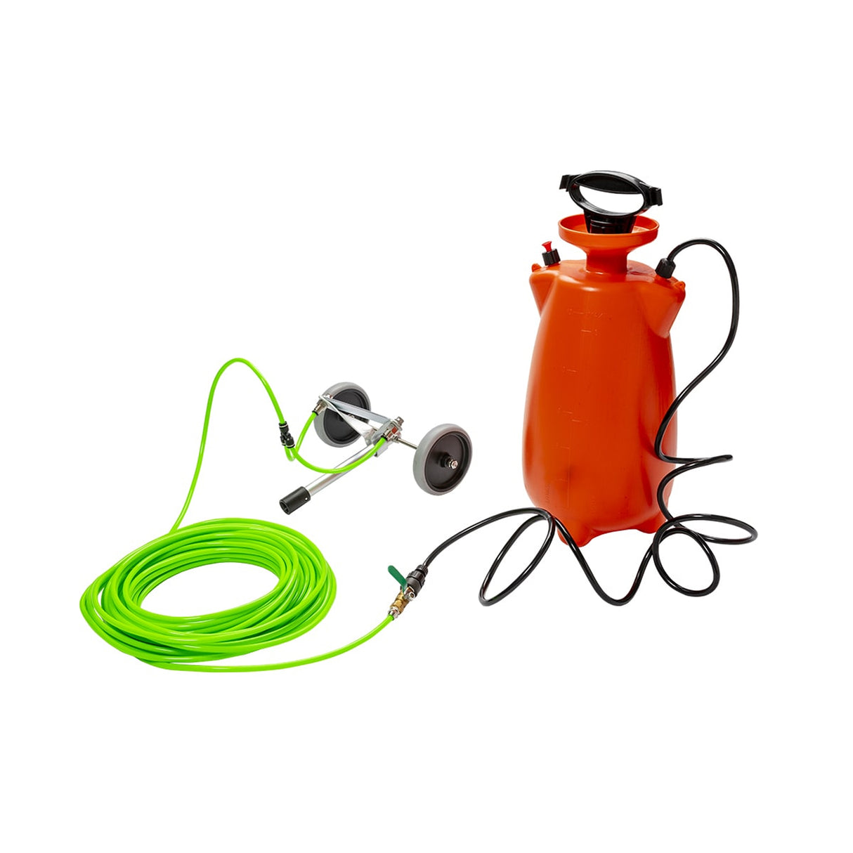 Spray dispenser roof tiles