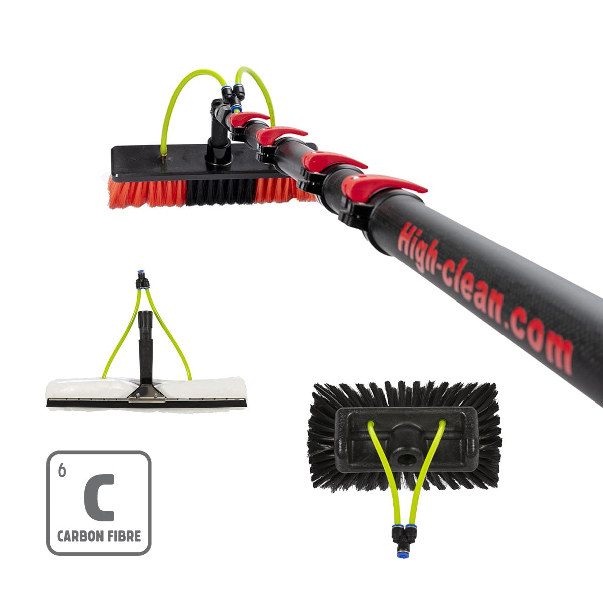 The contents of the carbon fibre value pack