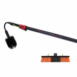 3K Full Carbon Telescopic Pole with Gutter Cleaner