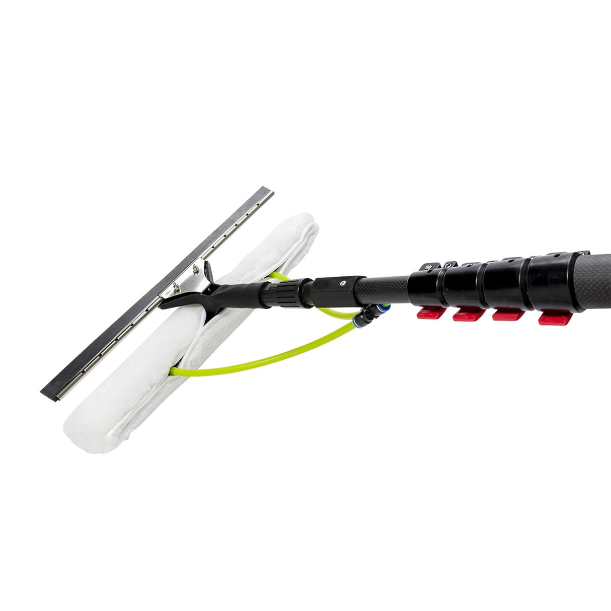 Water-fed washer-wiper set