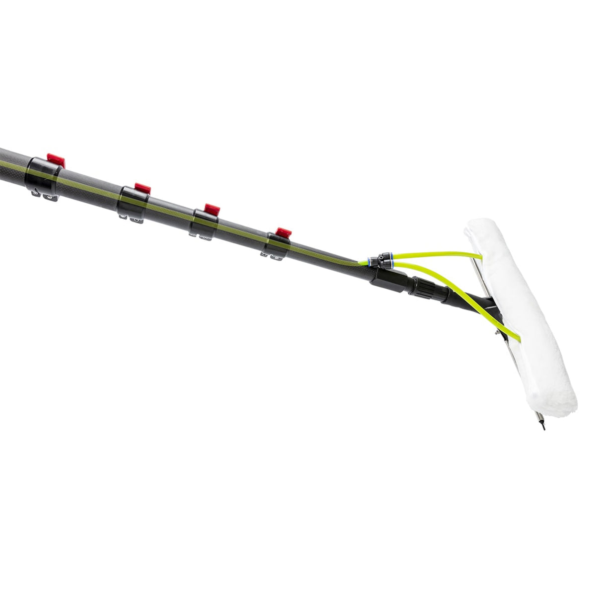 Water-fed washer-wiper set