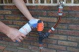 zeepdispenser telescoopsteel gardena